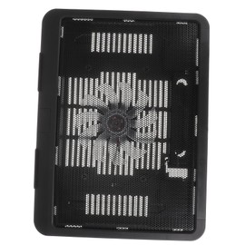 COHEALI Ultra Slim Laptop Cooling Pad Quiet Fan Adjustable Laptop Riser Holder Compatible for Home and Travel