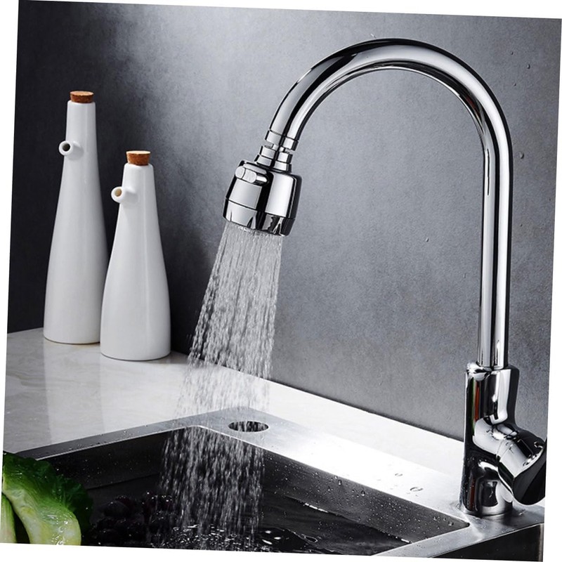 Extensor de Boquilla de Agua para Fregadero Tubo Flexible 360°