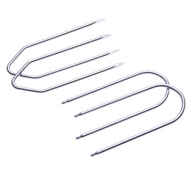 KFZ Autoradio Bügel Removal Instrument Schlüssel DIN-Freigabetasten Kompatibel mit Ford B-Max, C-Max, Fiesta, Focus, Fusion, Galaxy, KA, Kuga, Maverick, Mondeo, S-Max Head Unit Pins Werkzeuge (4pcs)