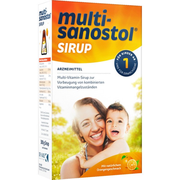 The Best Babe Multivitamin B A C D E Multi Sanostol Syrup 300ml New from Germany
