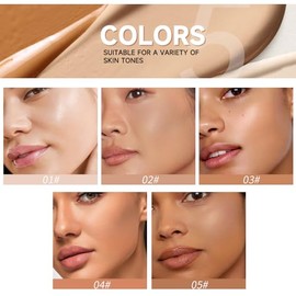 Base Maquillaje Líquida Cobertura Media Acabado Impecable Ligero Mejora Tono Desigual Piel Color Nude