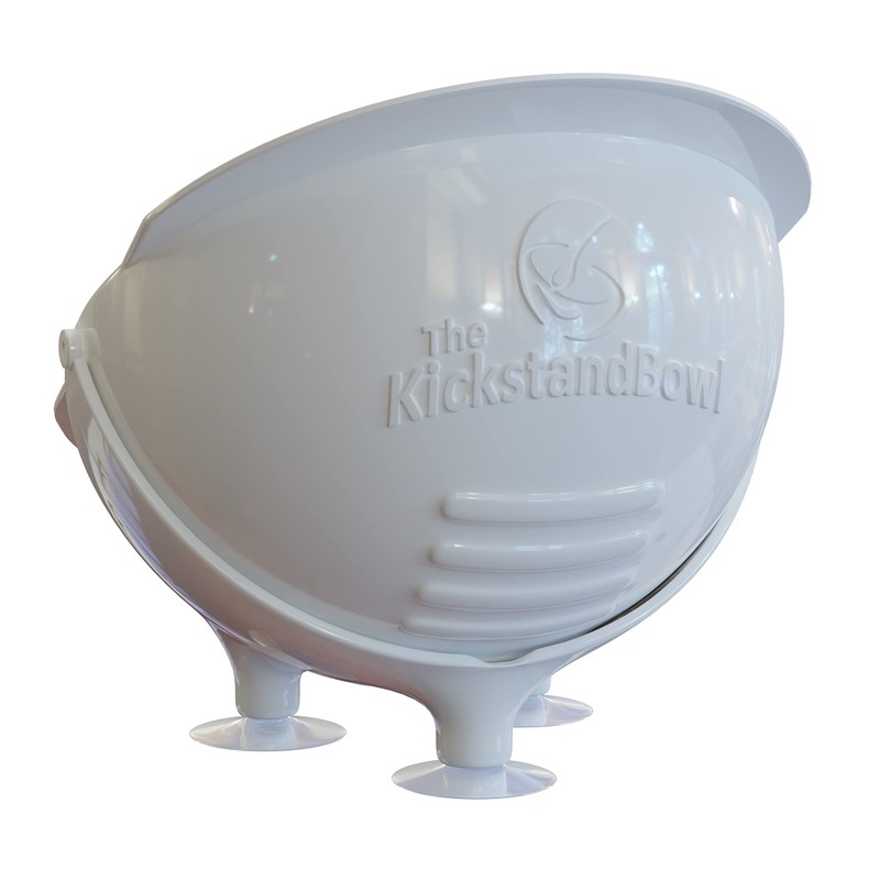 Kickstand One-Handed Adjustable Bowl | Bowl for Securing Individuals with