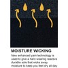 JCB - Mens Black High Vis Boot Socks | 3