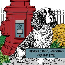Springer Spaniel Adventures: Coloring Book