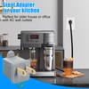 TENINYU Grounded Adapter 3-Prong to 2-Prong Outlet Converter - 3