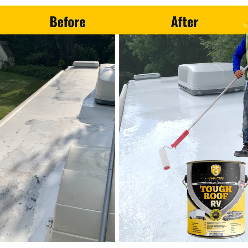 RV Roof Sealant - RV Roof Coating for RV, Campers,
