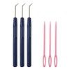 E-outstanding 3-Pack Crochet Hook Kit for Knifty Knitter and Knitting