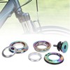 LeBycle Mountain Bike Headset Road Bicycle Double Bearing Headset 28.6x44‑50.6x30mm