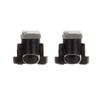 cciyu 4 Pack Blue T3 LED Neo Wedge A/C Light