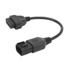 Zpana 16 Pin Female to 8 Pin OBD2 Diagnostic Connector,