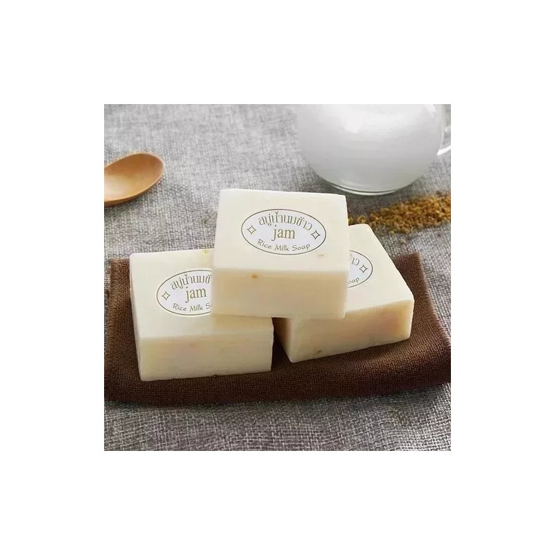JAM Jabón De Leche De Arroz Con Vitamina D Extractos