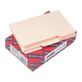Smead 57030 Self-Tab Card Guides Blank 1/3 Tab Manila 8 X 5 100/Box