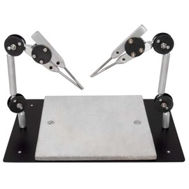 Third Hand Soldering Board Station w/ 6" x 6" Transite Heat Resistant Board Jewelry Making Tool