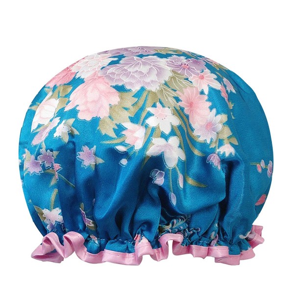 allydrew Wild Side Reusable Women's Waterproof Shower Caps for Long