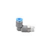 sourcing map Elbow Push to Connect Air Fittings 4mm Tube