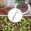 2Pcs Carbon Steel Shovels Set Leaf-Shaped Garden Trowel Weed Removal