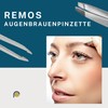 Remos Tweezers Set of 2 with Eyebrow and Chip Tweezers