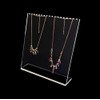 Clear Acrylic Display Stands Necklace Panel for Show Photo Exhibition