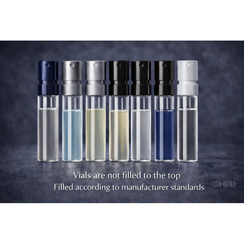 GHBB Cologne 11 Designer Sample Vial For Men Sampler Discovery