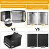 TOMKID 5200°F Fireproof Document Box, Fire Important Document Organizer with
