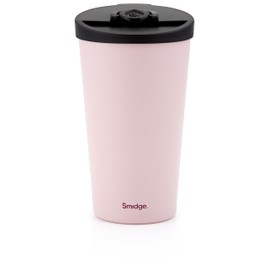 Smidge Travel Cup - 355ml, Summer Blush, Stainless Steel, Leakproof, Insulated, Hot & Cold Drinks, BPA Free