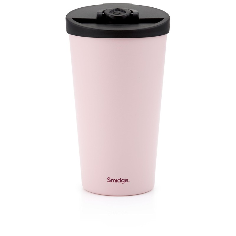 Smidge Travel Cup - 355ml, Summer Blush, Stainless Steel, Leakproof,