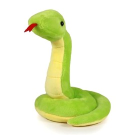 ICE KING BEAR Cute Green Snake Stuffed Animal Soft Toy Plush (Standing)