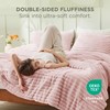 Bedsure Fluffy Comforter Set Queen - Super Soft Faux Fur