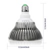highydroLED 156-LED Full Spectrum Plant Light, E27 Grow Bulb for