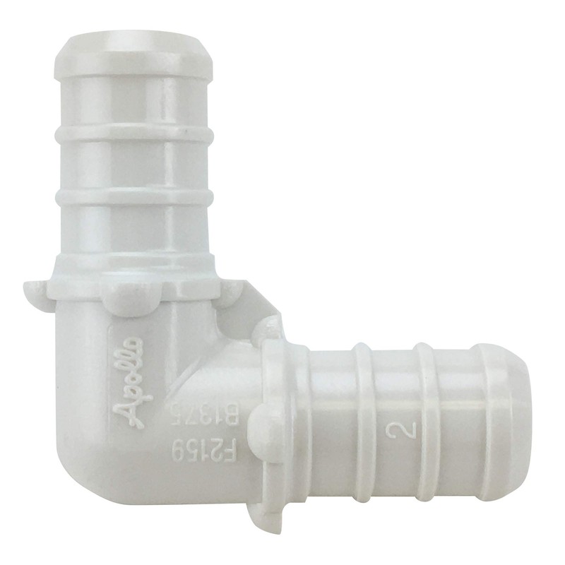 Apollo Valves PXPAE1265JR PEX Barb 90° Elbow, Plastic
