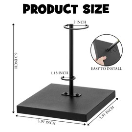 Yaocom Cane Stand Walking Stick Staff Rack Rod Holder Display Stand Holders for Standard Tipped Canes Entryway Umbrellas Walking Crutches