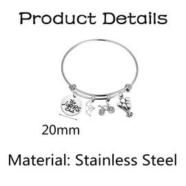 Stephen King's IT Inspired Gift IT Movie Merchandise The Losers Club Keychain Horror Movie Fan (TheL-Club bracelet)