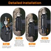 Updated Perimeter Trip Alarm, Camping Trip Wire Alarm Device(Included 22.Adapter),