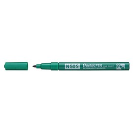 Pentel N50S D Stainless Steel Body, Pack of 12) – Green