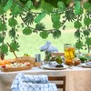 HIYZI 47 Pcs 20 ft Jungle Theme Party Decorations Set