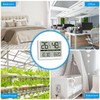 Brifit Indoor Thermometer Hygrometer Digital Thermo-Hygrometer with Large LCD Screen