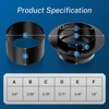 Hon&Guan Dryer Vent Connector, High Quality Iron Twist Lock Dryer