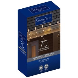 Celebrations LED Light 9' WW 70CT