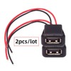 chenyang 2 Pack 2Pin Open Cable to USB 2.0 Female