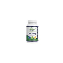 Natural Vitamins Zinc 50mg, 100 Tabs