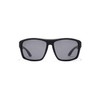 Northweek Unisex Bold Sunglasses, Polarized Black Dark