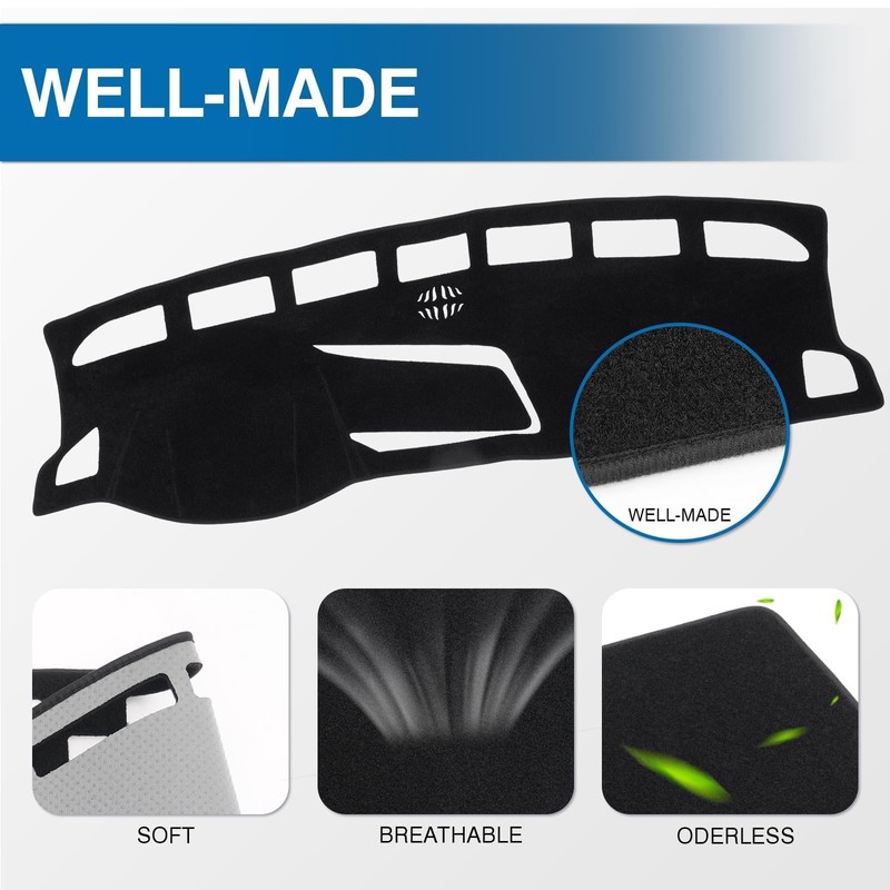 KUST Car Dash Cover for Volkswagen VW Taos (S SE