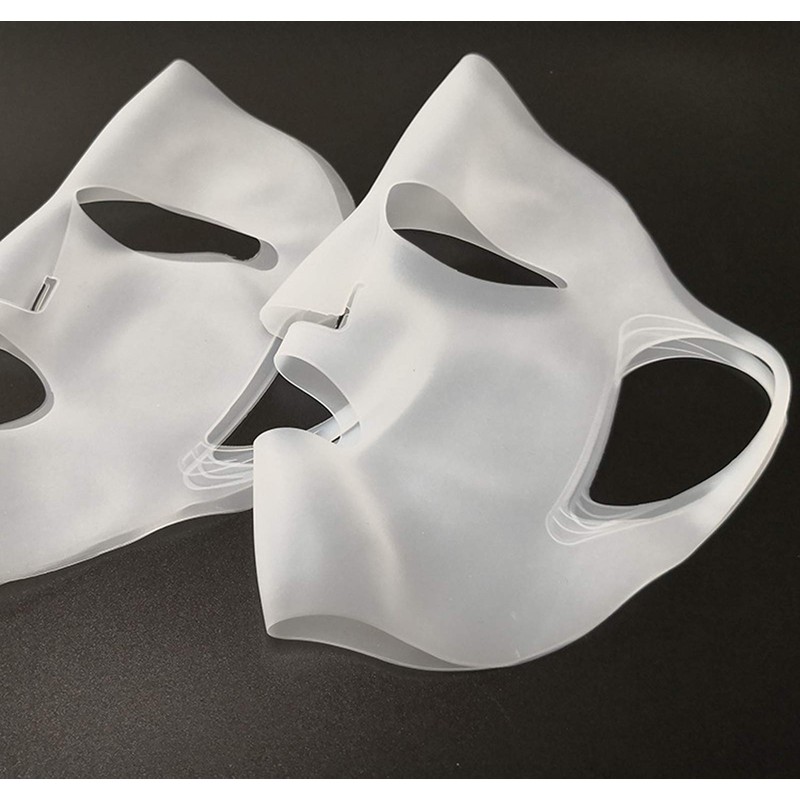 Angzhili 2 Pack Silicone Moisturizing Mask for Sheet Mask,Reusable Facial