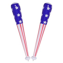 OHPHCALL 2Pcs Inflatable Baseball Bat Prop Durable Air Filled Hammer for Parties Celebrations Events Easy to Inflate Portable Play for Adults