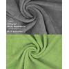 Washcloth set PREMIUM 10 pieces 100% cotton quality 470gsm, colour