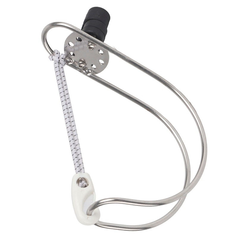4.5in Stainless Steel Lifebuoy Ring Bracket Horseshoe Holder for Marine