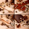Studs Rivets for Leather, 4mm Studs Heights, Premium Brass Bullet-Shaped