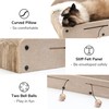 FUKUMARU 26 Inch Cat Scratcher Cardboard Lounge Bed, 2 Reversible
