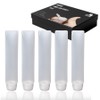 27 Living Travel Cosmetic Empty Bottle Soft Soft 50ml, Opaque White, 5 Pieces / 27리빙 여행용 소분 화장품 공병 말랑말랑 50ml, 불투명 화이트, 5개
