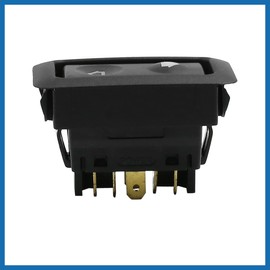 A ABSOPRO Power Window Switch with Removal Tool 6 Pin Window Control Switch Black (Set of 4)